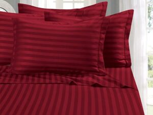 Luxury Cotton Stripped Bedsheets